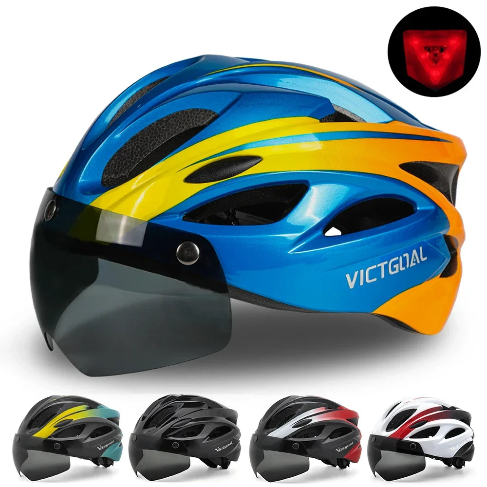 bike helmet with magnetic visor Skywave Cycling Helmet