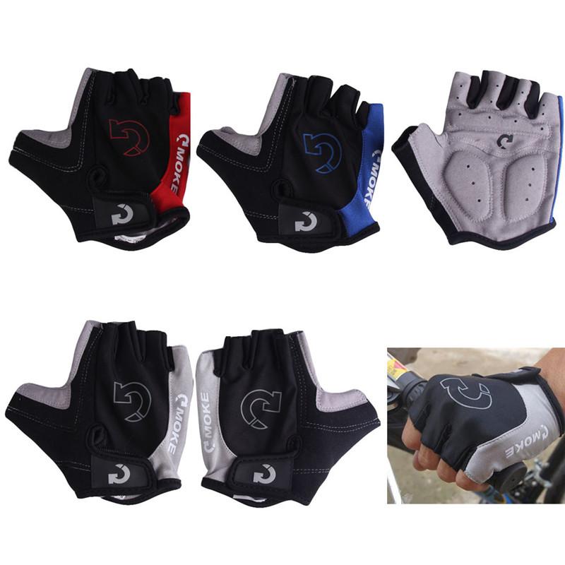 bicycle gloves half finger MOKE Gel Pad Half Finger Cycling Gloves
