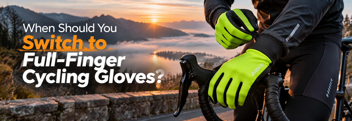 When Should You Switch to Full-Finger Cycling Gloves?