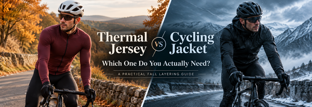 Thermal Jersey vs Cycling Jacket: Which One Do You Actually Need?