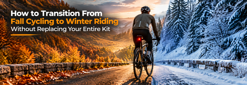 How to Transition From Fall Cycling to Winter Riding Without Replacing Your Entire Kit