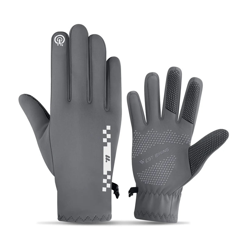 Gravo Fleece-Lined Bike Gloves