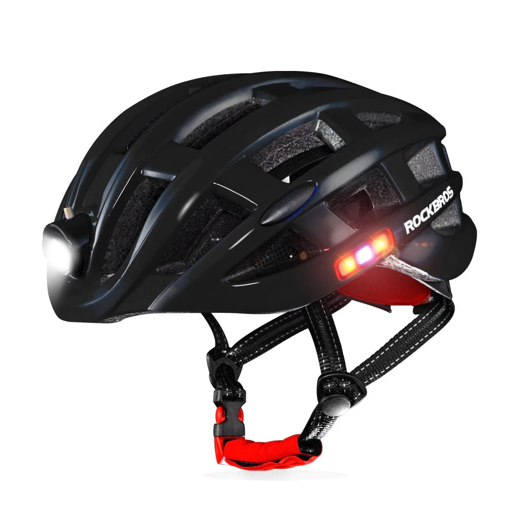 ROCKBROS Intergrally-molded MTB Light Safe Cycling Helmet