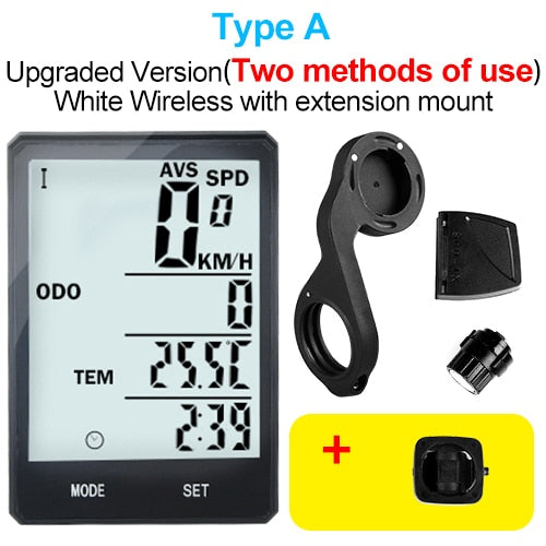INBIKE 2.8 inch Wired/Wireless Bike Computer