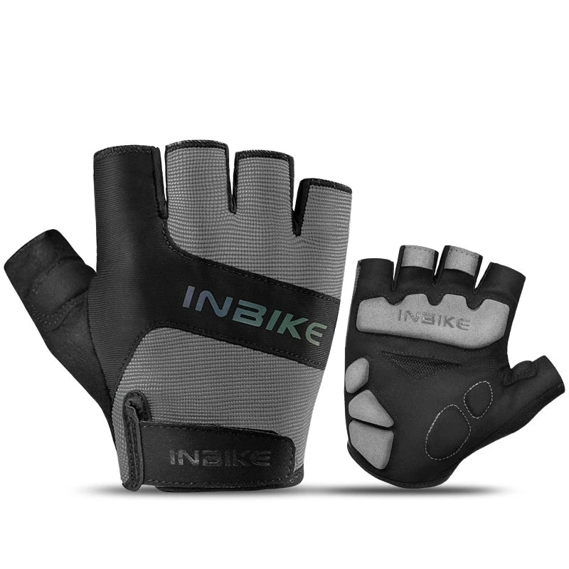 INBIKE Reflective Half Finger Cycling Gloves