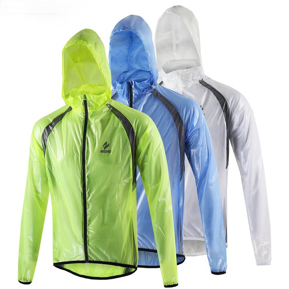 Arsuxeo Foldable Cycling Raincoat