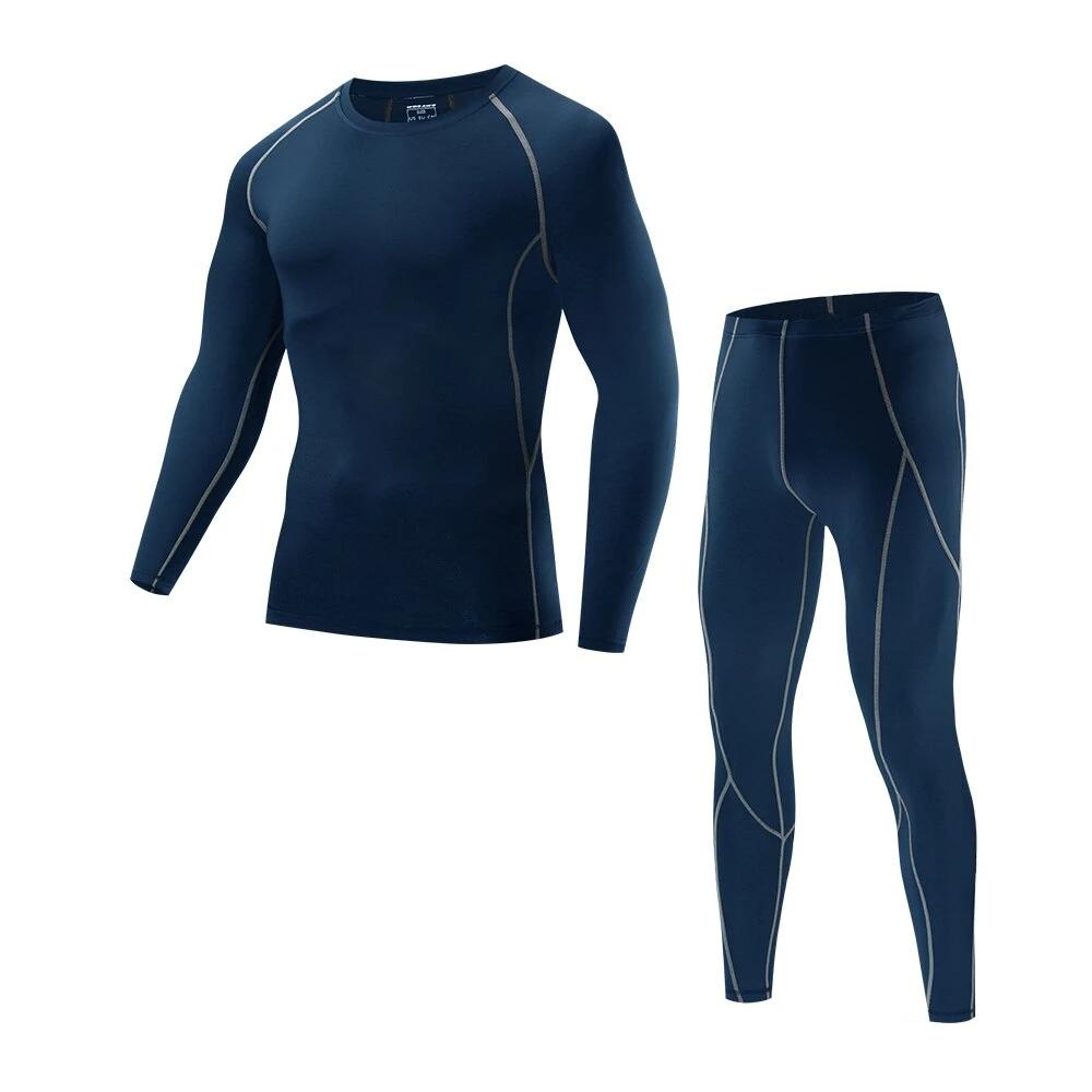 Wosawe Thermal Fleece Base Layer Set