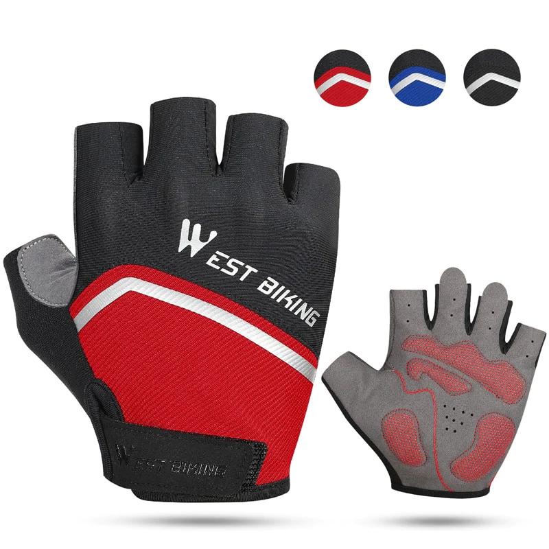 WB Half Finger Shockproof Cycling Gloves