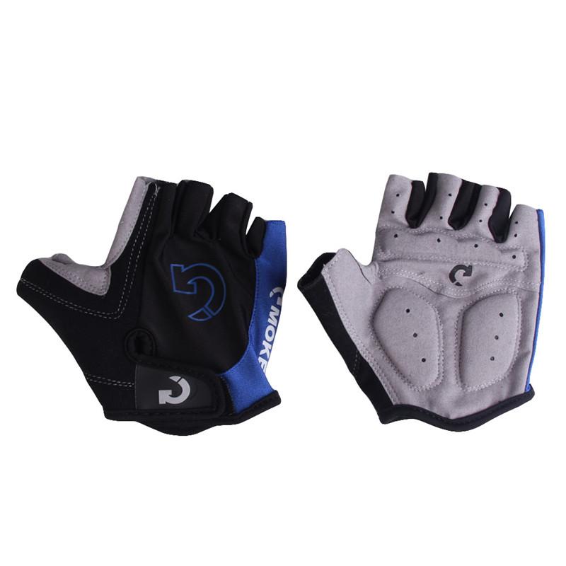 half finger bicycle gloves MOKE Gel Pad Half Finger Cycling Gloves