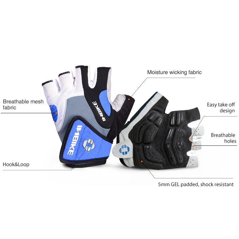 Cycling Bicycle Half Finger Gloves