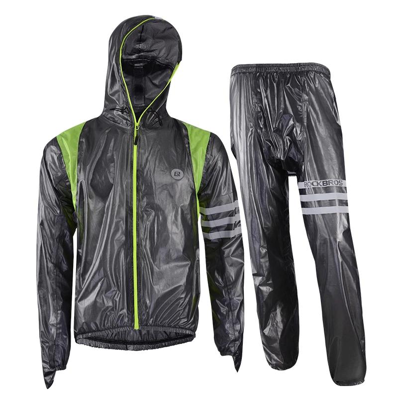 ROCKBROS Waterproof Cycling Raincoat Suit