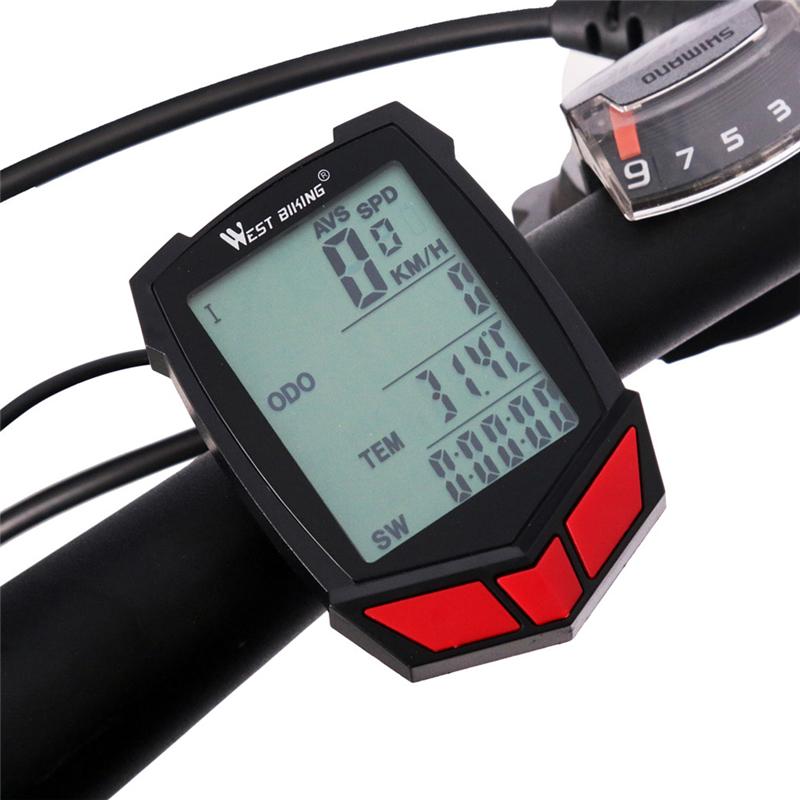 west biking fahrradcomputer einstellen WEST BIKING 20 Functions Bike Computer