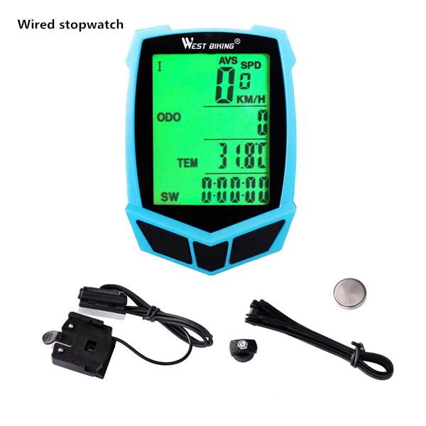 west biking fahrradcomputer einstellen WEST BIKING 20 Functions Bike Computer
