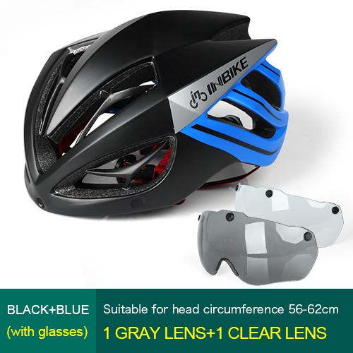 INBIKE Mountain Road Bike Cycling Safe Helmet with Magnetic Goggles INBIKE Mountain Road Bike Cycling Safe Helmet with Magnetic Goggles