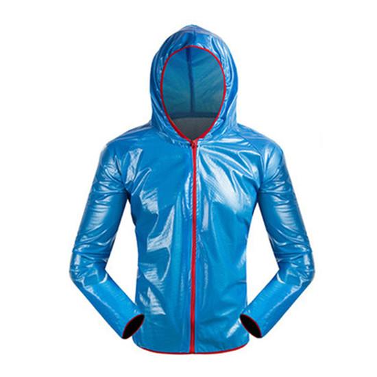 bike rain gear West BIKING Cycling Raincoat Pants Coat Set Blue Coat / XXXL