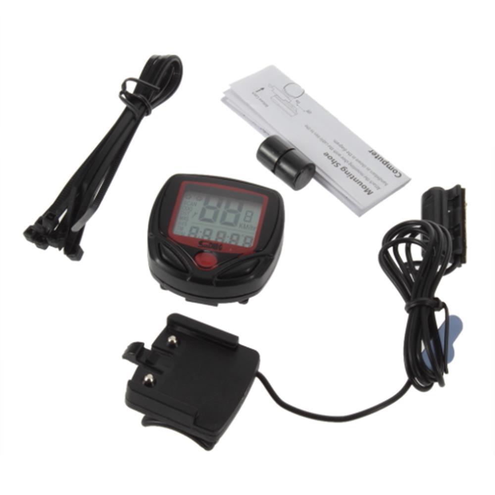 SunDing Wired Digital Bicycle Computer